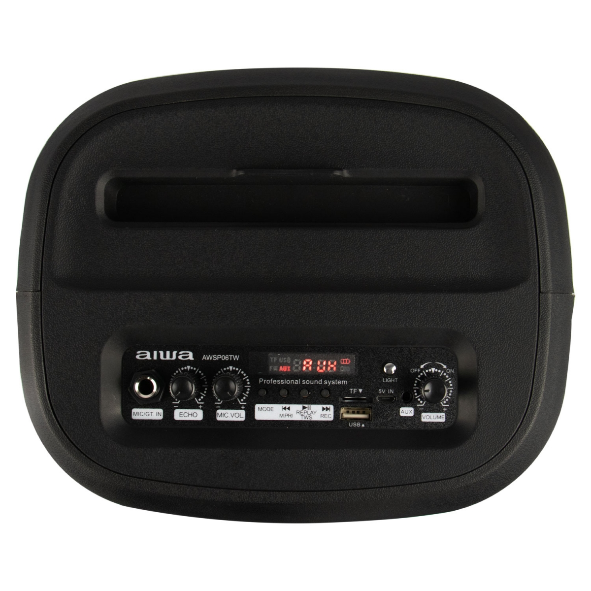 Caixa de Som Aiwa AW-HD300BT Karaoke / Bluetooth / USB / Aux