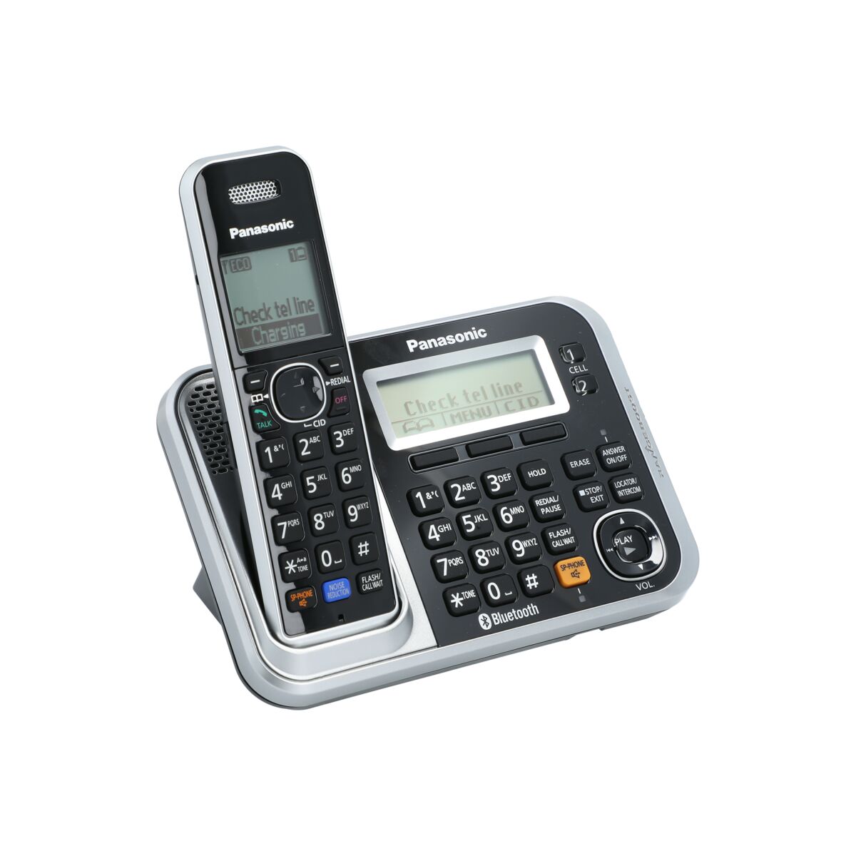 Panasonic KX-TGD310 Telefone Fixo Sem Fios Preto