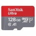 Cartao de Memoria Micro SD Sandisk Ultra 128GB / C10 2X1 / 100MB/s - (SDSQUAR-128-GN6MA)