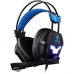 Headset Gamer Sades X-Power Plus SA7065S - Preto/Azul