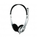 Headset Gamer Satellite AE-218 com Microfone - Prata e Preto