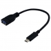Cabo Adaptador HLD USB-C para USB 3.0 Femea Otg