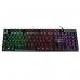 Teclado Gamer Mtek KPL982 USB / LED Multicolor / Portugues - Preto