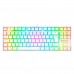 Teclado Gamer Redragon Kumara K552W-RGB RGB - Branco