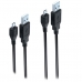 Cabo Dreamgear Xbox One Charger Play Duo 6606 - 2XUSB/Microusb - 3 Metros - Preto