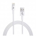 Cabo Lightning USB Elg C818 Injetado Em PVC (1.8 Metros) Branco - Certificado Apple