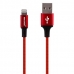 Cabo Lightning Prosper P-5513 1 Metro - Vermelho