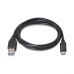 Cabo USB p/ USB-C FTX 1M Preto