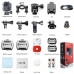 Camera Sjcam M20 Actioncam 1.5" LCD Screen 4K/Wifi - Vermelho