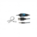 Fone de Ouvido Gaming Satellite com Microfone AE-361B LED Evolution USB 3.5MM Azul