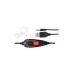 Fone de Ouvido Gaming Satellite com Microfone AE-361R LED Evolution USB 3.5MM Vermelho