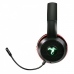 Fone de Ouvido Kolke Zodiac KGA-407 com Microfone - Preto/Vermelho