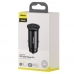 Carregador de Carro Baseus CCYS-C01 USB-A USB-C - Preto
