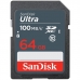Memoria SDXC Uhs-I Ultra Sandisk 64GB 100MB/s