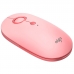 Mouse Aigo M300 1600DPI Sem Fio - Rosa