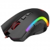Mouse Gamer Redragon Griffin M607 com Fio Preto/Vermelho