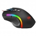 Mouse Gamer Redragon Griffin M607 com Fio Preto/Vermelho