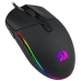 Mouse Gamer Redragon Invader M719-RGB com Fio Preto