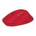 Mouse Logitech M280 Wireless 2.4GHZ Vermelho