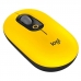 Mouse Logitech Pop Emoji Wireless 4000DPI - Amarelo