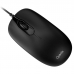 Mouse Otico Quanta com Fio QTMO10 USB Preto