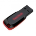 Pendrive Sandisk Cruzer Blade 16GB Z50 - Preto/Vermelho