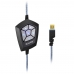 Fone de Ouvido Gamer Sades Spellond Pro Audio BY Bongiovi DPS - Preto/Azul