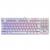 Teclado Gamer Redragon Kumara K552W-RGB Branco (Portugues com Fio)