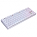Teclado Gamer Redragon Kumara K552W-RGB Branco (Portugues com Fio)