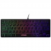 Teclado Gamer Satellite AK-871 Mini 64 Key Preto - (Portugues)
