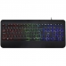 Teclado Mtek KB-7701LR com Cabo - Preto RGB (Portugues)