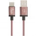 Cabo Elg INXC10RG - USB/Tipo C - 1 Metro - Aco Inoxidavel - Rosa