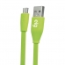 Cabo Elg L510VD - USB/Micro USB - 1 Metro - Borracha - Verde