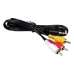 Cabo Quanta QTCAV1 - Audio - 90CM - Rca/P2 - 480P - Preto