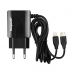 Carregador Ecopower EP-7057 - USB Tipo c/Lightning - Preto