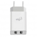 Carregador Elg WC124AE - 2X USB - Branco