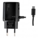 Carregador Moxom MX-HC78 - 2X USB - com Cabo Tipo C - Preto