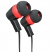 Fone de Ouvido Elg STR08BKRD - Intra-Auricular - P2 - 3.5MM - Preto e Vermelho