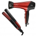 Prancha Kit Britania Beauty Duo Red - + Secador de Cabelo - Ceramica - 220V - Vermelho