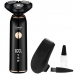 Barbeador Quanta Clear Cut QTBER10 Recarregavel - Preto/Dourado