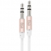 Cabo Auxiliar Elg ECAUX1 P2 X P2 de 1.25 Metros - Branco/Rosa