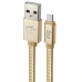 Cabo Micro USB Elg M510BG 1 Metro - Dourado