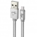 Cabo Micro USB Elg M510BS 1 Metro - Prata