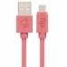 Cabo Micro USB Elg M515PKMAX 1.5 Metros - Rosa