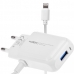 Carregador Lightning Moxom KH-66 USB - Branco