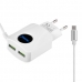 Carregador USB-C Prosper P-5504 2 USB de 30 Watts - Branco
