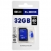 Cartao de Memoria Micro SD de 32GB Goline GL-SDC10 - Branco/Azul