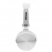 Fone de Ouvido Aiwa AW-X107W com Microfone e Cabo de 1.2 Metros - Branco/Prata