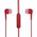 Fone de Ouvido Moxom MX-EP55 com Microfone e Cabo de 1.2 Metros - Vermelho