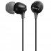 Fone de Ouvido Sony MDR-EX15LPBZ com Cabo de 1.2 Metros - Preto